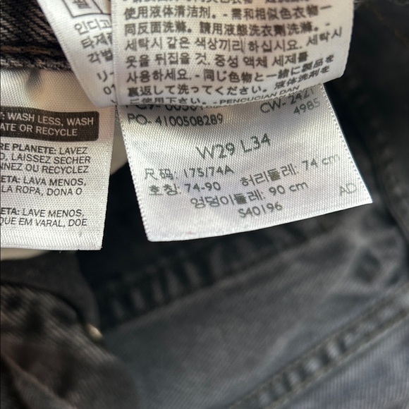 levi’s 501 jeans, men’s size W29 X L34 !! - Picture 4 of 5